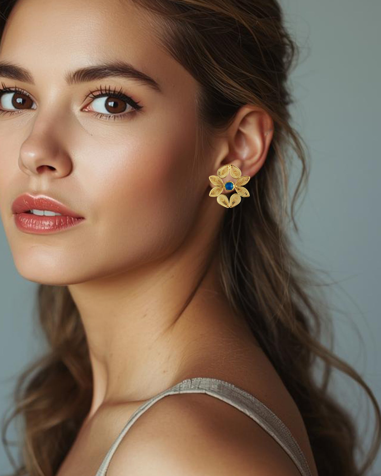 Aretes en filigrana Gregory