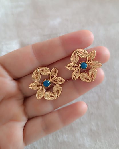 Aretes en filigrana Gregory