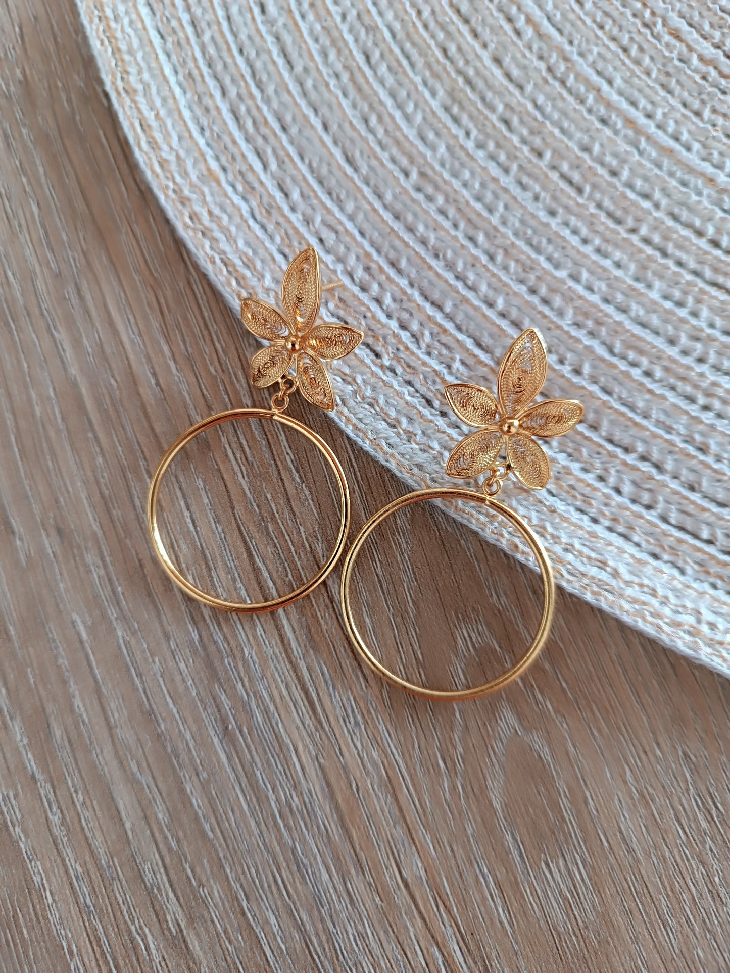 Aretes filigrana Tania