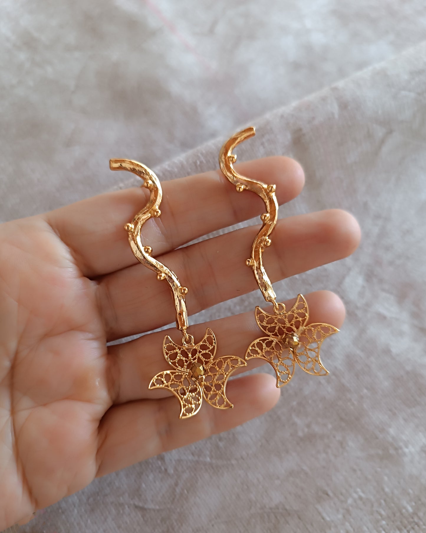 Aretes filigrana Cecilia