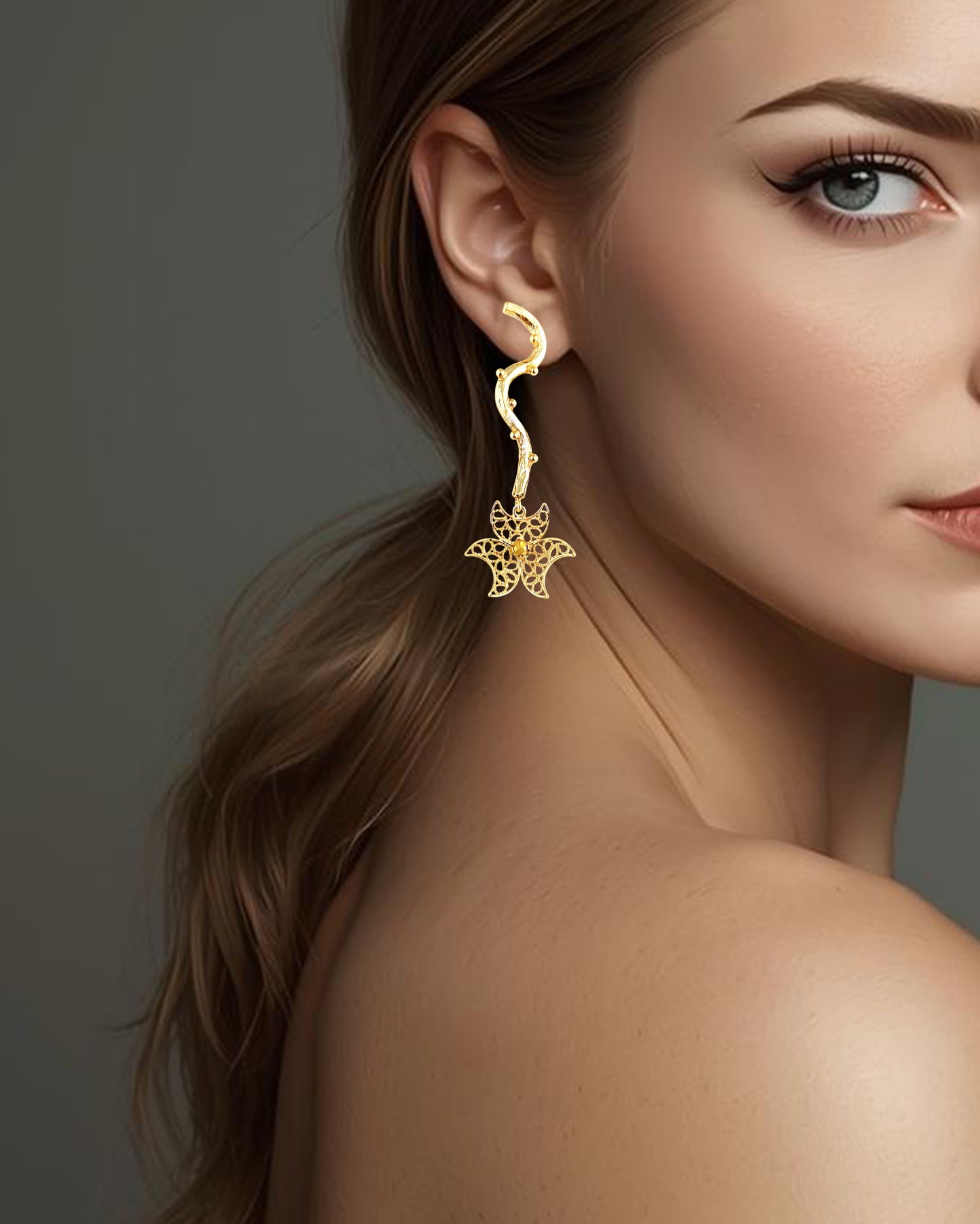 Aretes filigrana Cecilia