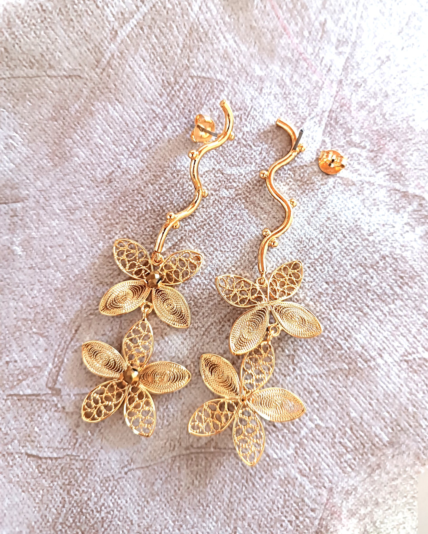 Aretes filigrana Constanza