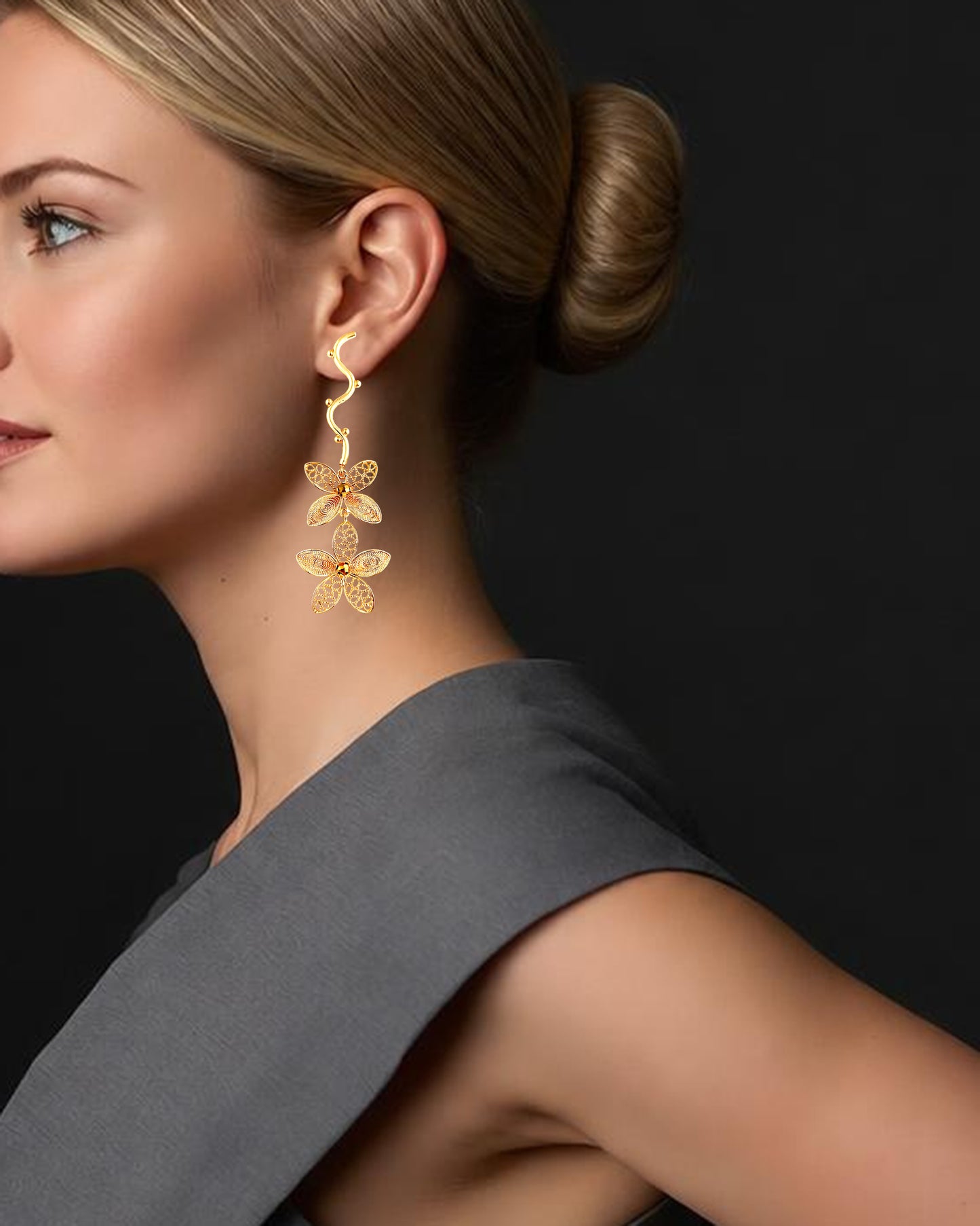 Aretes filigrana Constanza